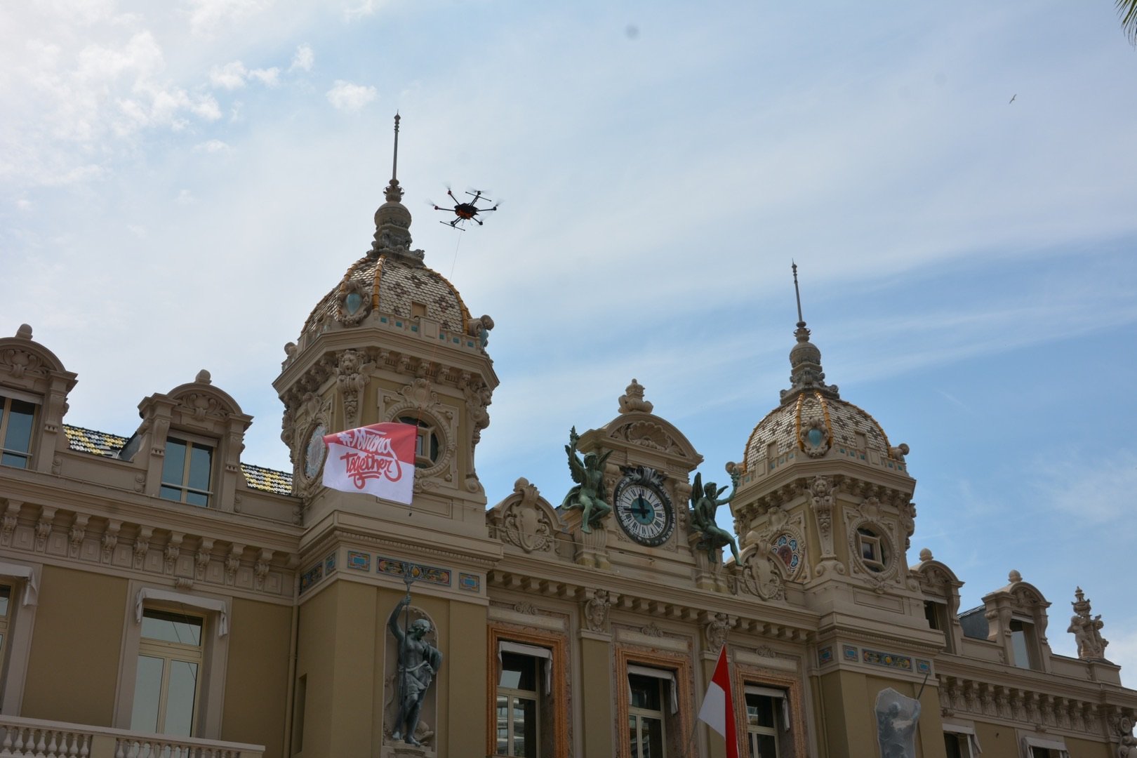 Inauguration Place du casino Monaco 