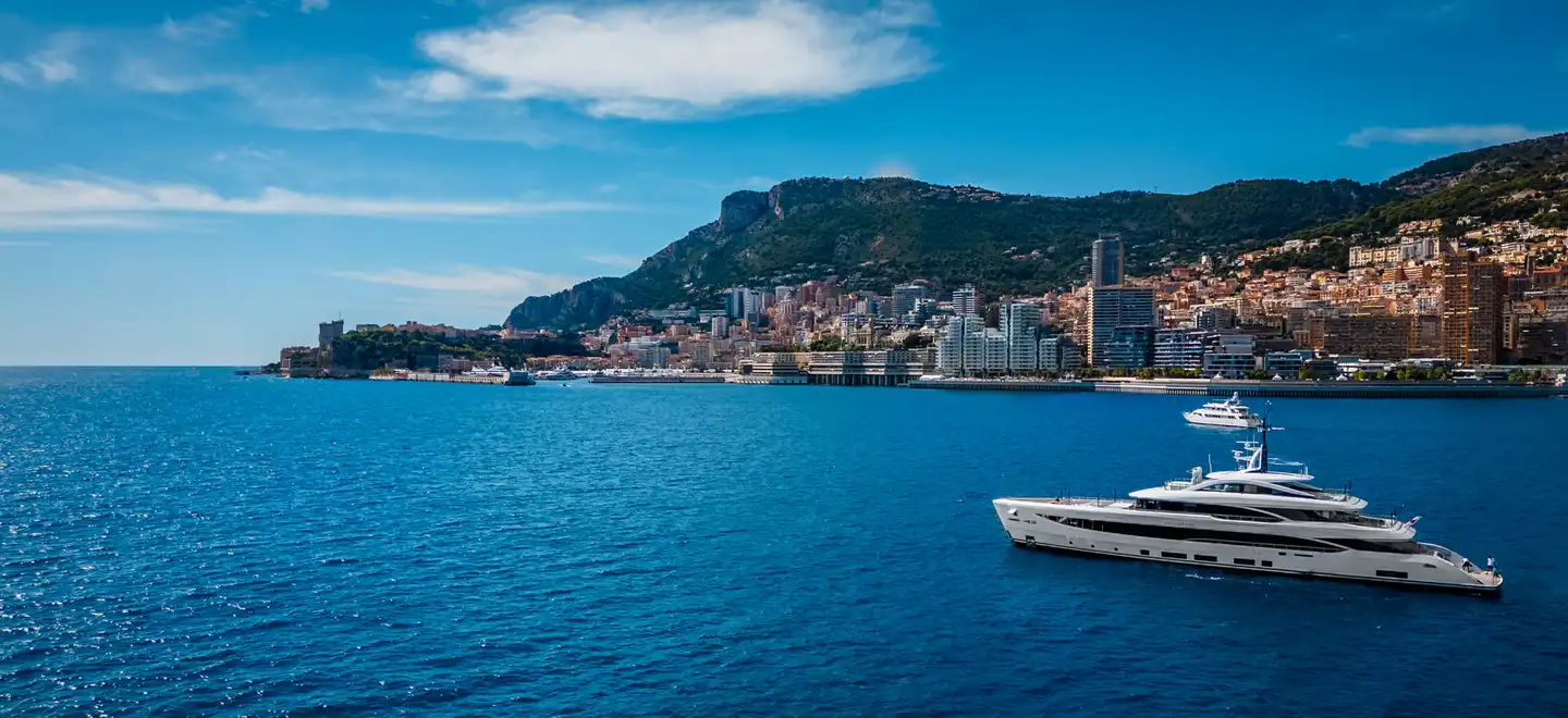 Monaco vue mer