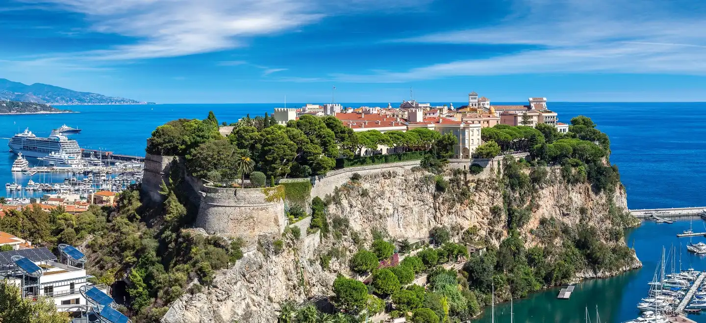 Monaco ville vue générique Monte-Carlo Society