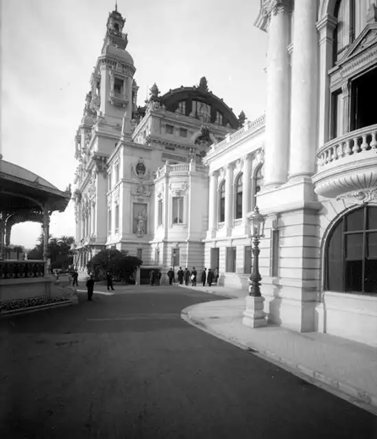 Façade du Casino de Paris Monte-Carlo - Archives 1902 - Monaco