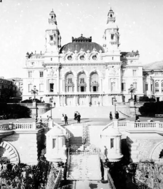 Façade du Casino de Paris Monte-Carlo - Archives 1902 - Monaco