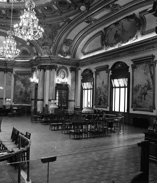 Salle Europe du Casino de Paris Monte-Carlo - Archives 1961 - Monaco