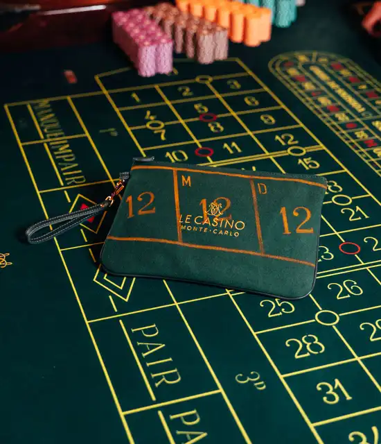 Pochette et porte cartes du  Casino de  Monte-Carlo