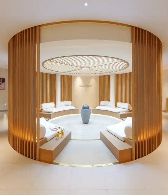 Puits de lumière du SPA Clarins & myBlend 