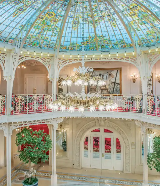 Lobby Hôtel Hermitage Monte-Carlo Monaco