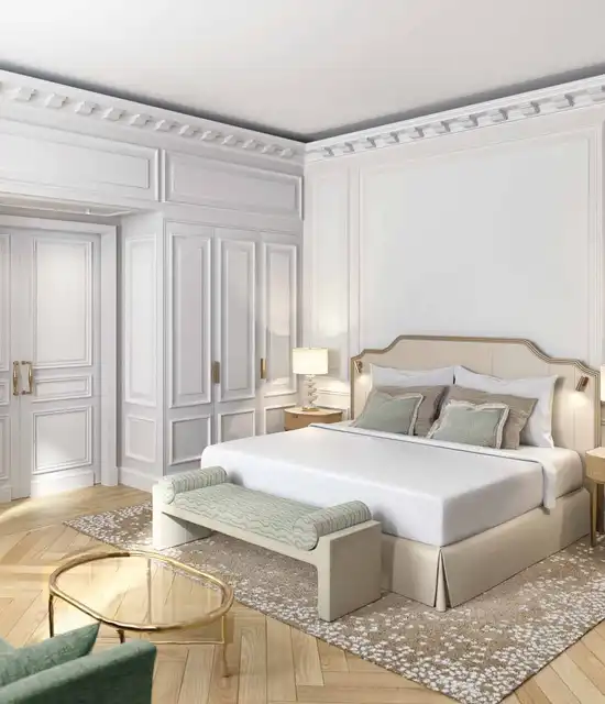 Junior Suite Prestige vue mer, Hôtel Hermitage Monte-Carlo
