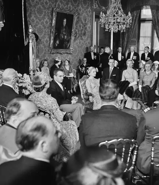 mariage civil - Grace Kelly & prince Rainier III
