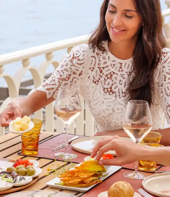 Table du restaurant las brisas