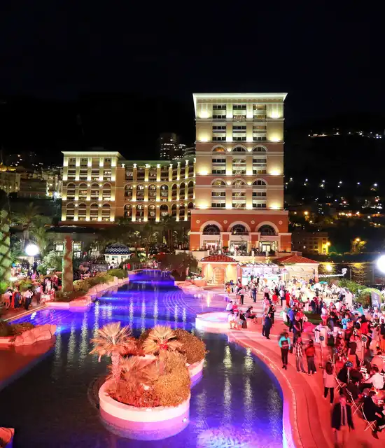 Monte-Carlo bay Hotel & Resort - lagon évènement