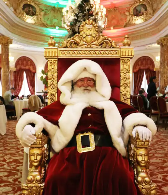 Père Noël Hôtel Hermitage Monte-Carlo Monaco