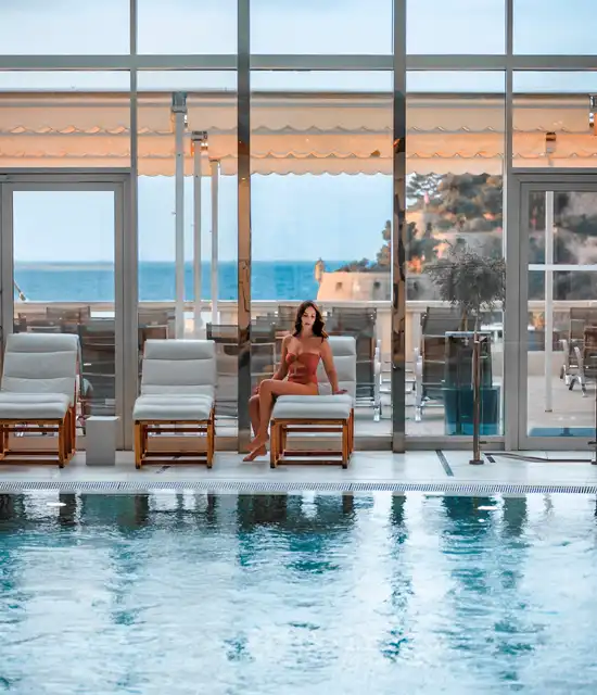La piscine des Thermes Marins Monte-Carlo