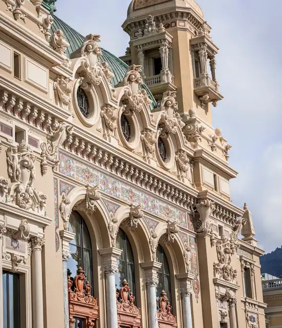 Opéra de Monte-Carlo - Façade de jour