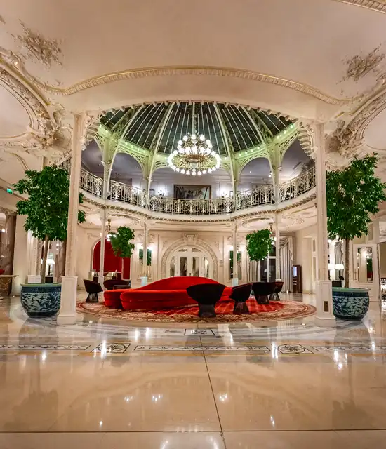 Hôtel Hermitage Monte-Carlo - Monaco Palace 5 étoiles - Lobby Eiffel
