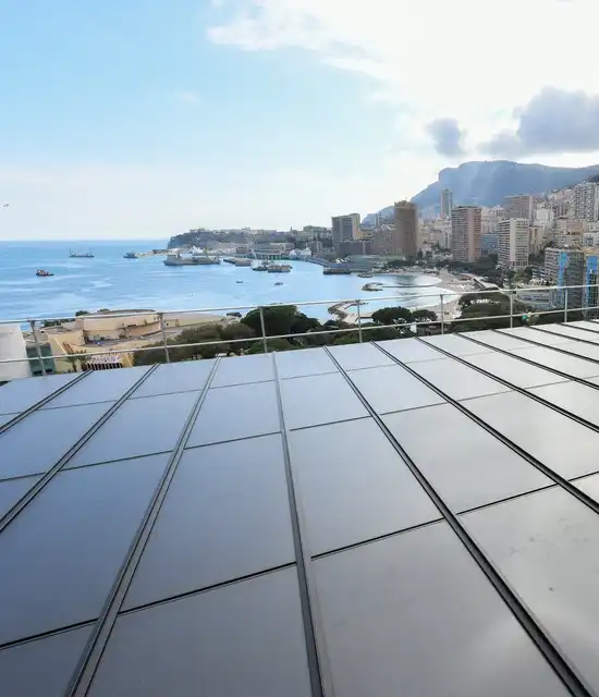 Monte-Carlo Bay - Installation de panneaux photovoltaiques