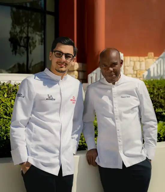 Chef étoilés Marcel Ravin au restaurant Elsa