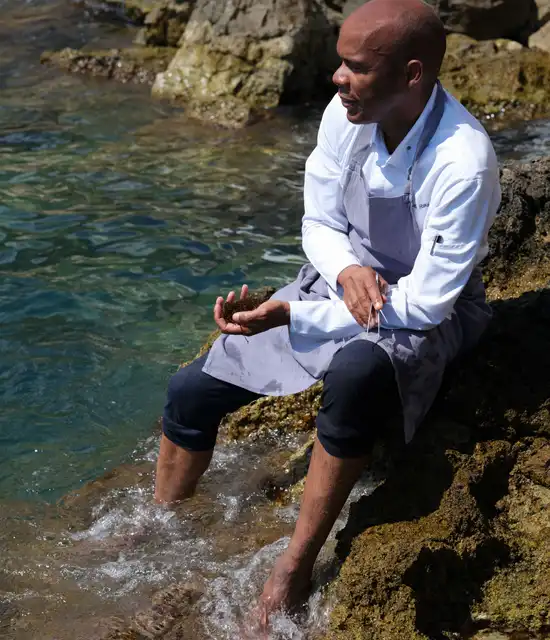 Chef étoilés Marcel Ravin au restaurant Elsa
