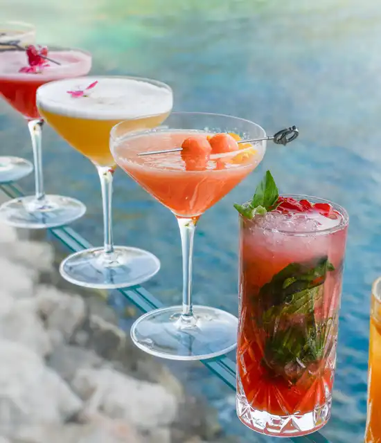 Monte Carlo Bay - Bar Le Blue Gin - Summer Cocktail