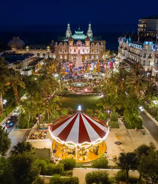 Place du Casino - Monte-Carlo - Noël 2023