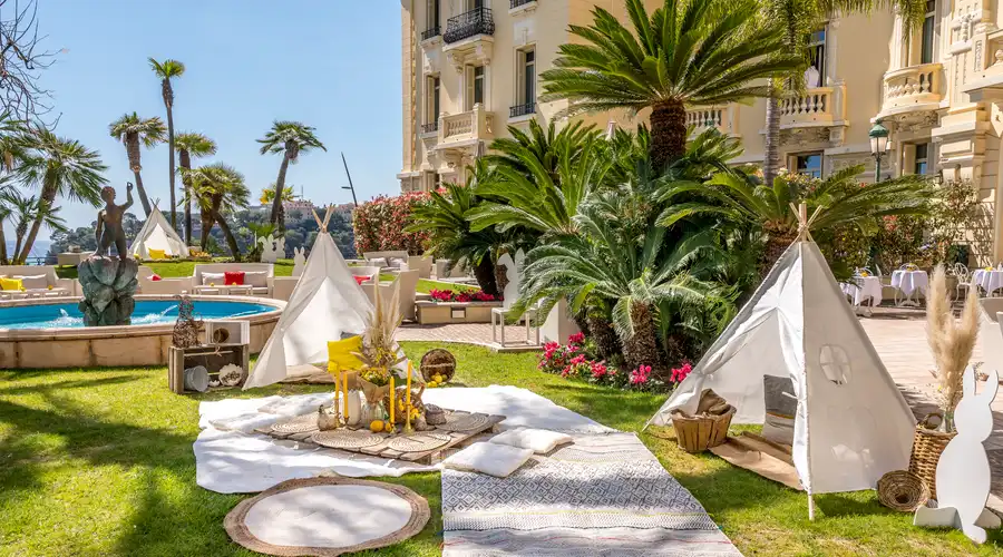 pâques hotel hermitage