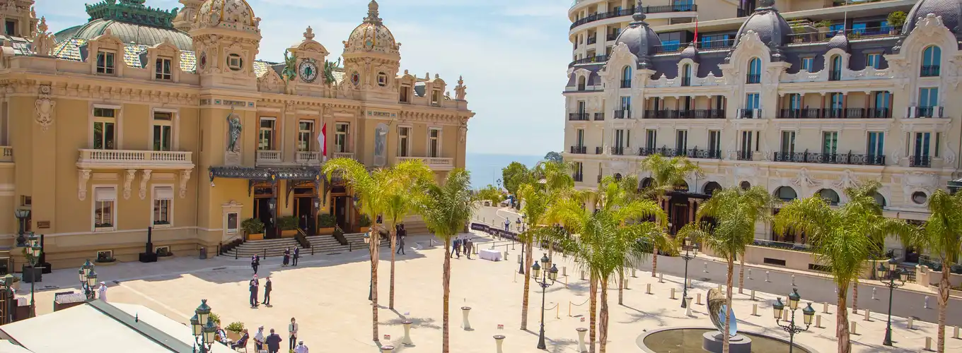 Inauguration Place du casino Monaco 
