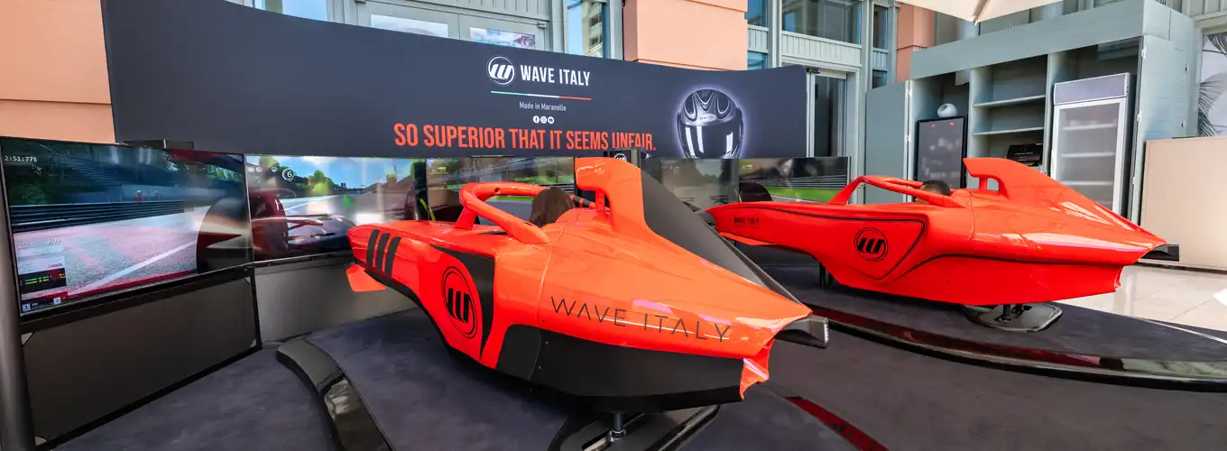 Simulateur F1 Orange Verte