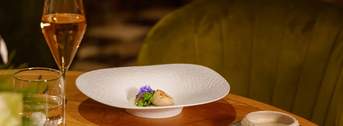 Déjeuner du Jour de l'An Blue Bay Marcel Ravin