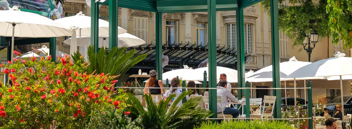 Jardin Belle Époque by Perrier Jouët à l'Hôtel Hermitage Monte-Carlo