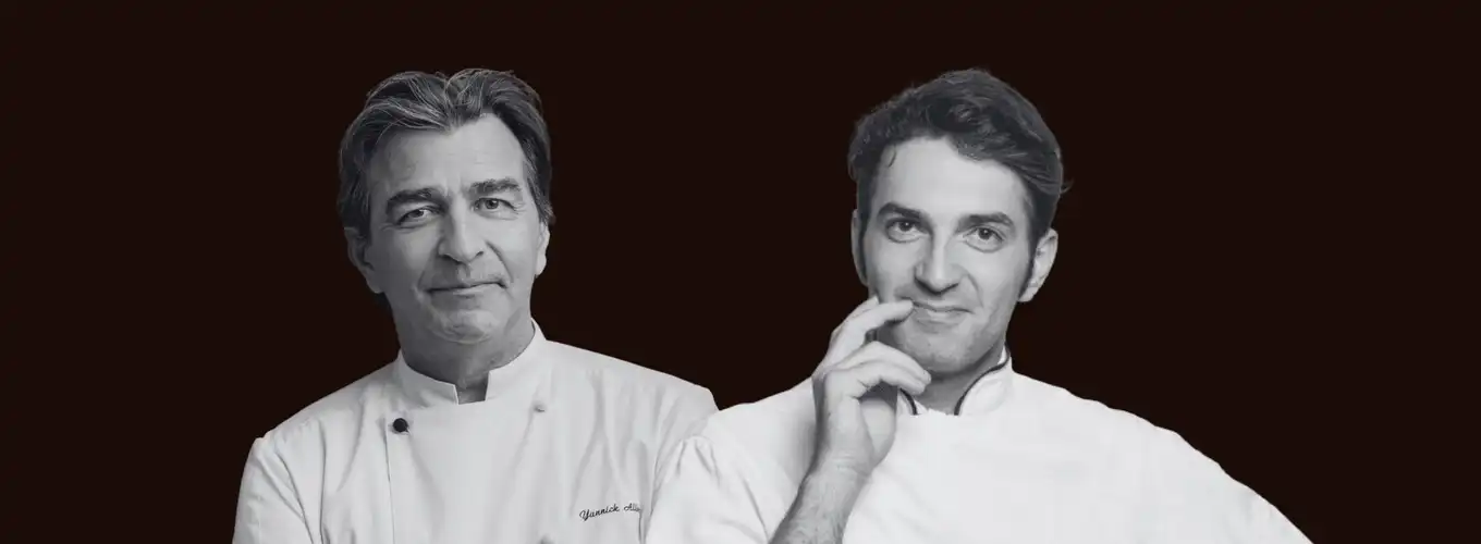 Un 4 mains Yannick Alléno x Martino Ruggieri