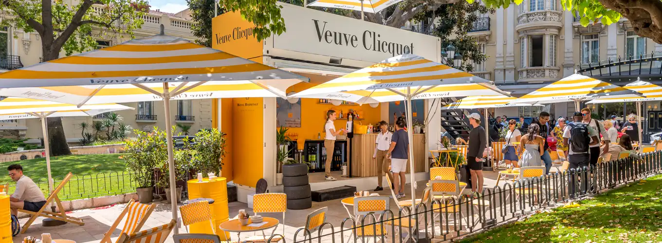 Hôtel Hermitage -Square Beaumarchais - Pop Up Veuve Clicquot - Grand Prix
