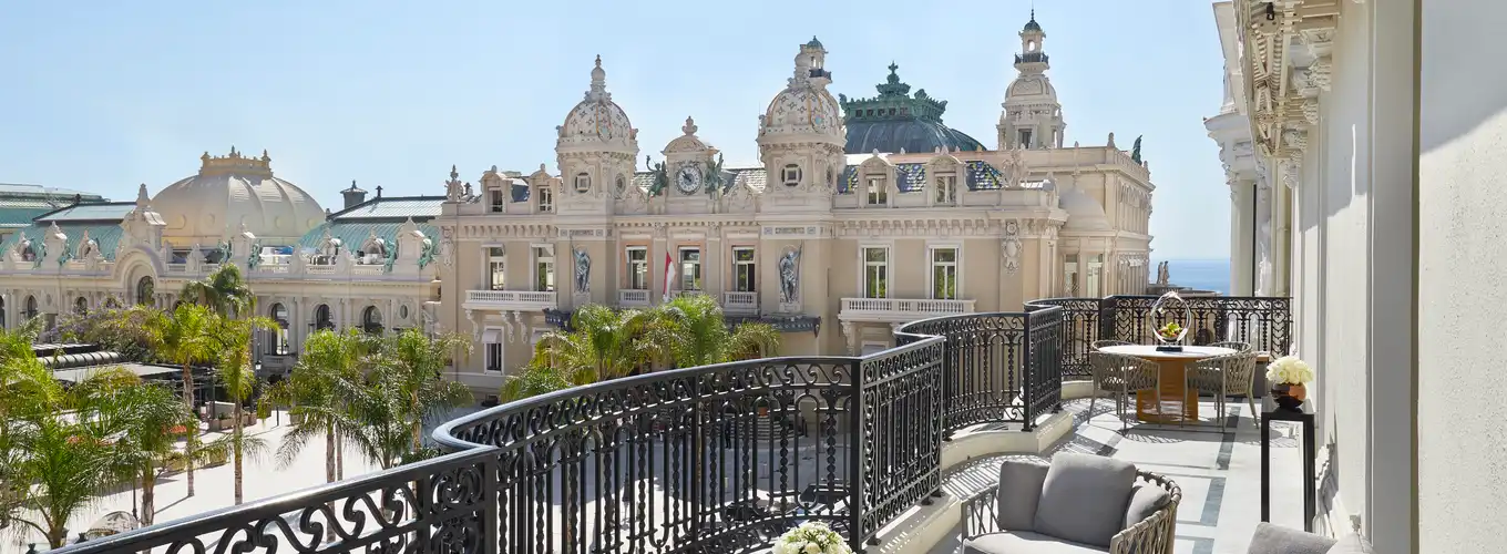 Hôtel de Paris - Vue depuis la Diamond Suite Garnier