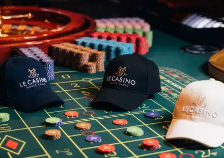 Casquettes du retail au Casino de Monte-Carlo