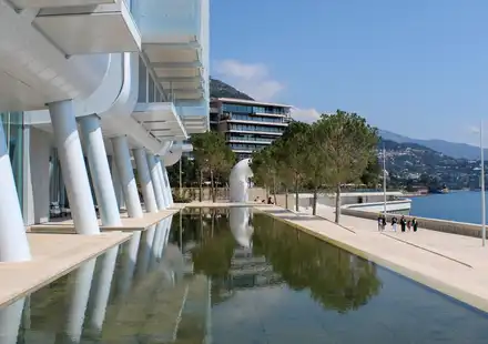 Place Princesse Gabriella dans le quartier Mareterra à Monaco