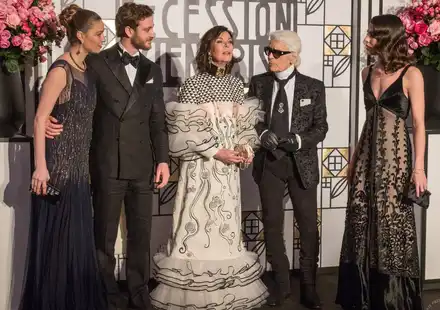 Karl Lagerfeld et Monaco Monte-Carlo