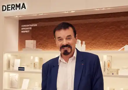 Olivier Courtin spa Clarins & myBlend