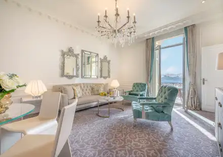 Hôtel Hermitage Suite vue mer avec terrasse