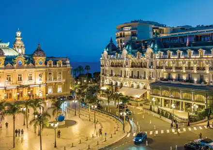 Place du Casino, Monte-Carlo Société des Bains de Mer