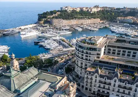 Hôtel de Paris Monte-Carlo - Vue aérienne 2024