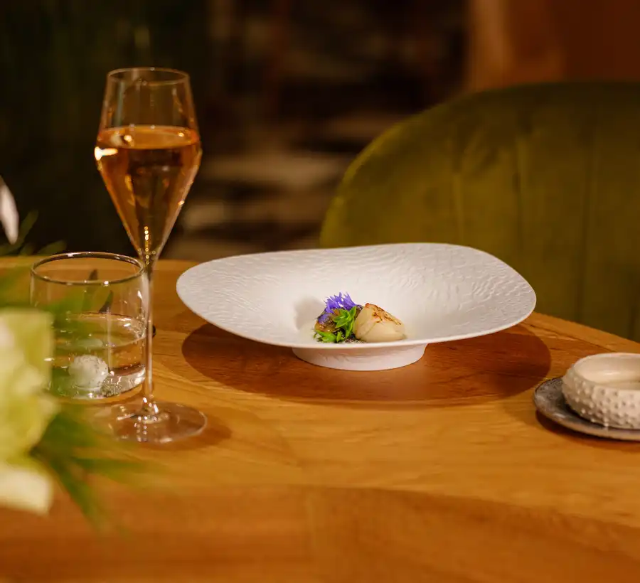 Déjeuner du Jour de l'An Blue Bay Marcel Ravin