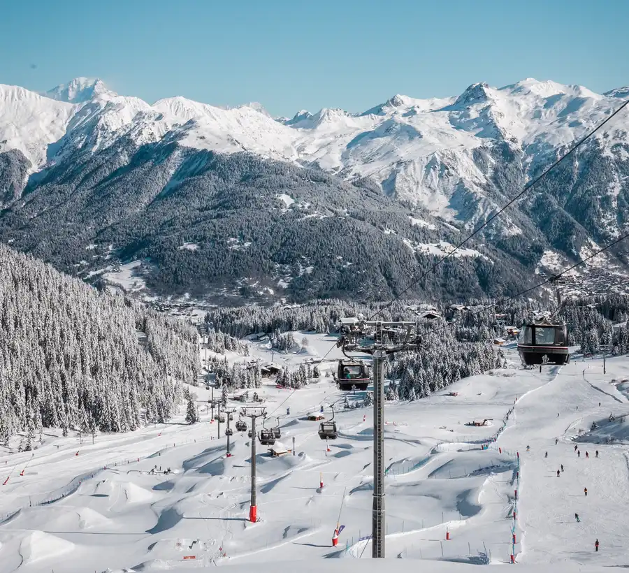 monaco courchevel helicoptere