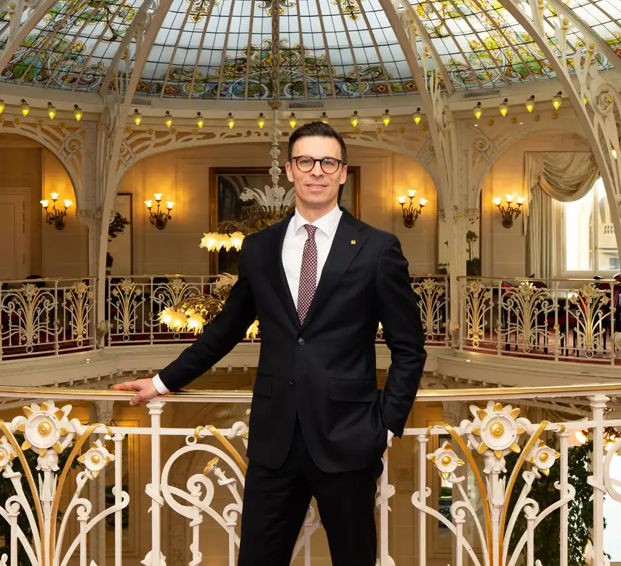 Guillaume Ranvier, directeur de l'Hôtel Hermitage Monte-Carlo