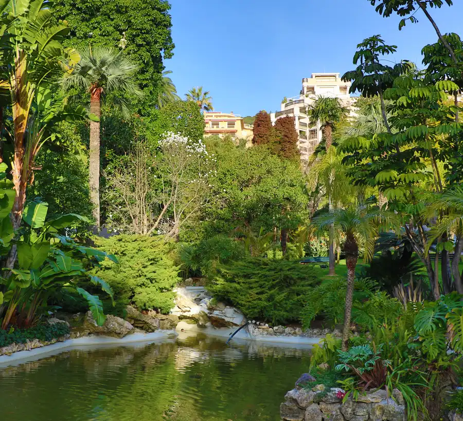 Jardins des Boulingrins Place du Casino à Monaco