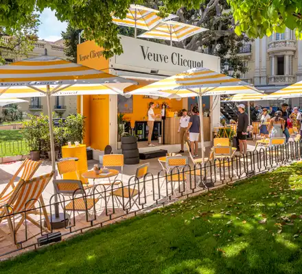 Hôtel Hermitage -Square Beaumarchais - Pop Up Veuve Clicquot - Grand Prix