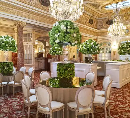 La salle Belle Époque à Monaco est privatisable pour vos réceptions et banquets