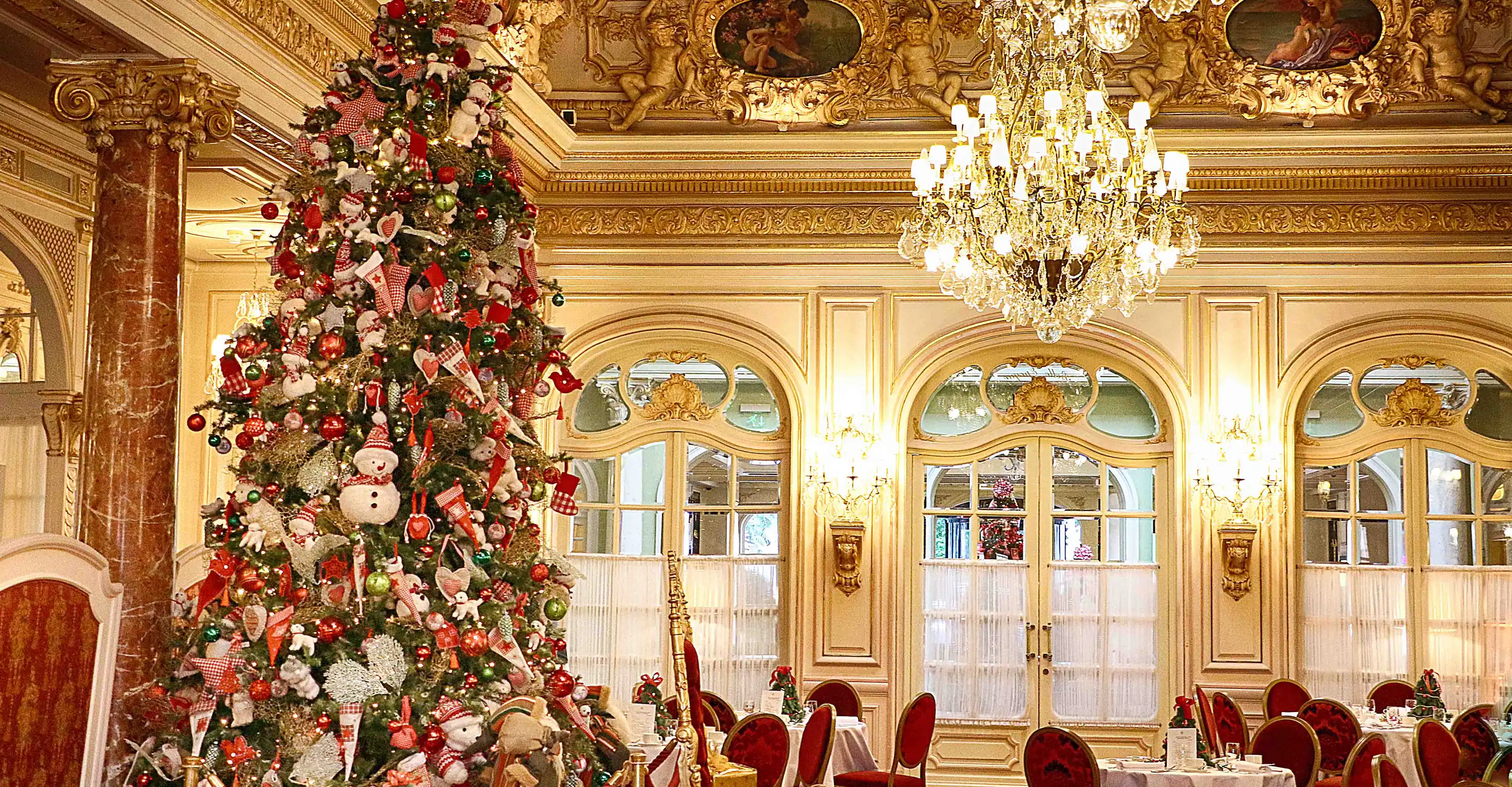 Gouters De Noel A L Hotel Hermitage Monte Carlo Monte Carlo Societe Des Bains De Mer