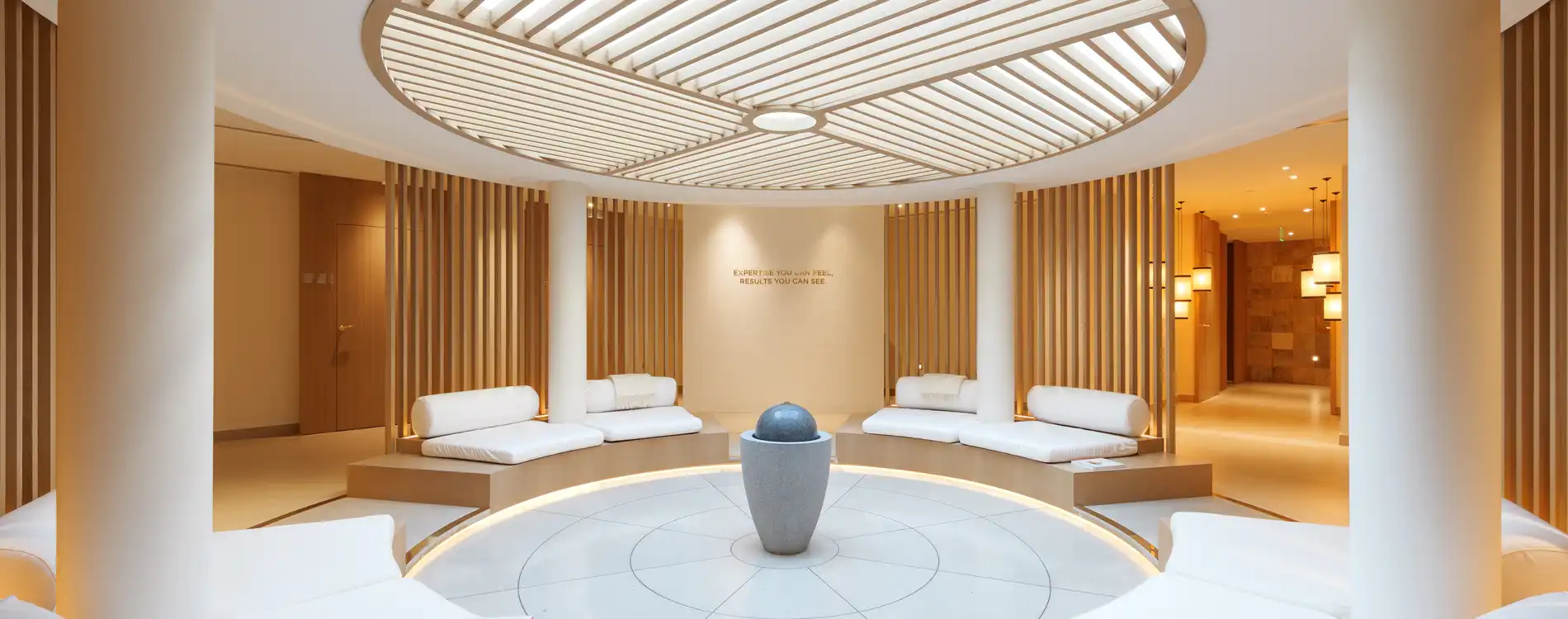 Puit de lumière SPA Clarins & myBlend