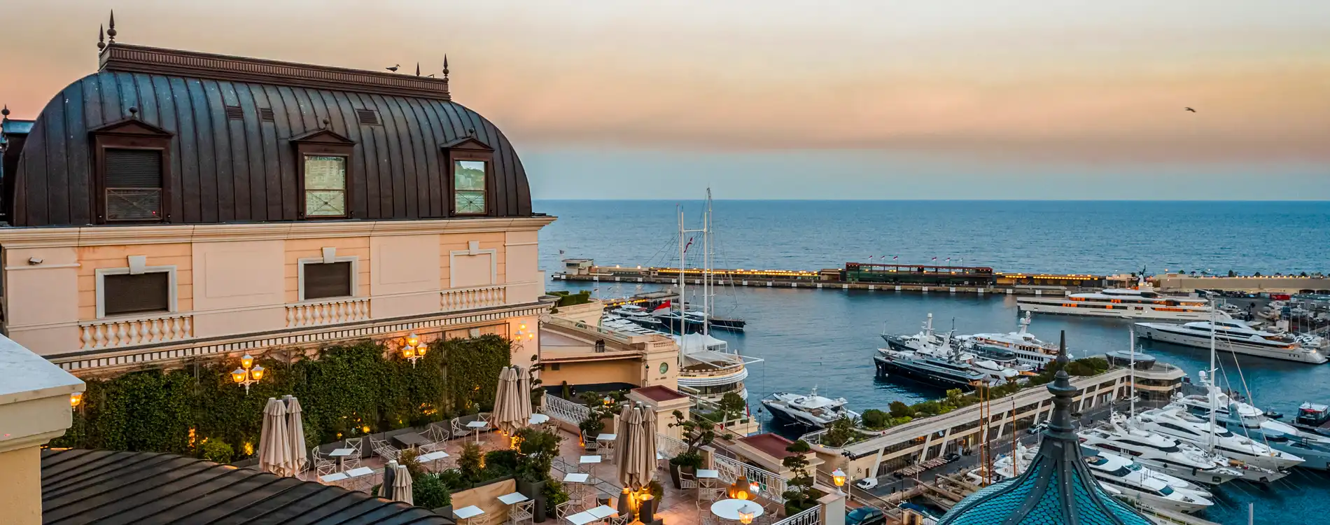 Vue mer Hôtel Hermitage Monte-Carlo