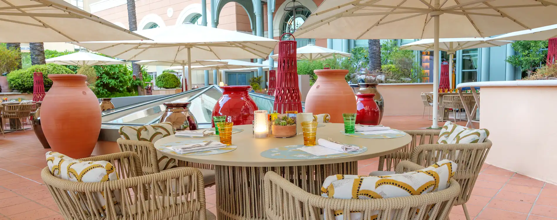 Terrasse de L'Orange Verte