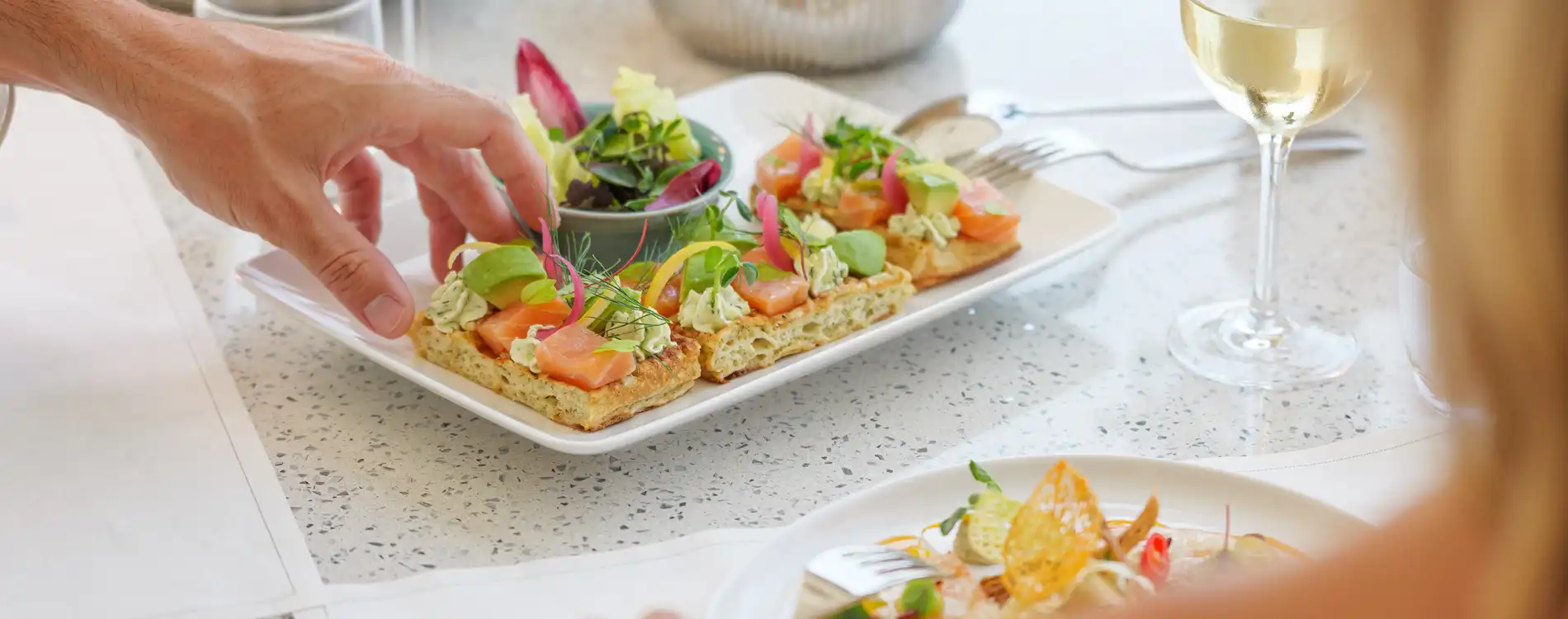 Thermes-Marins -  restaurant l'Hirondelle - plats