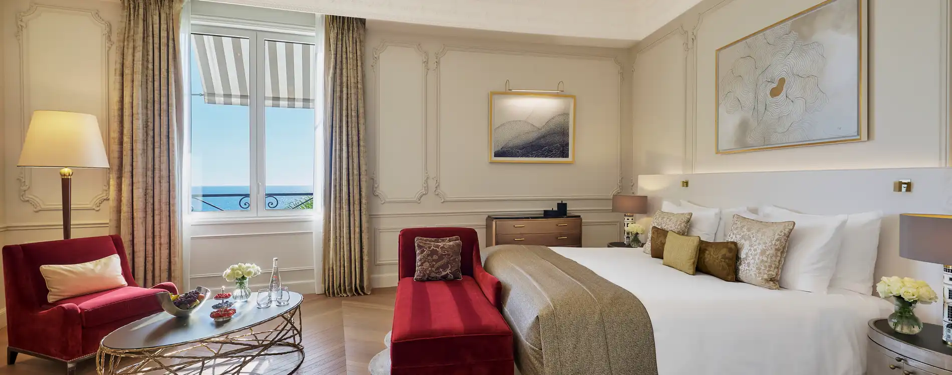 Chambre Exclusive - vue mer, Hôtel de Paris Monte-Carlo