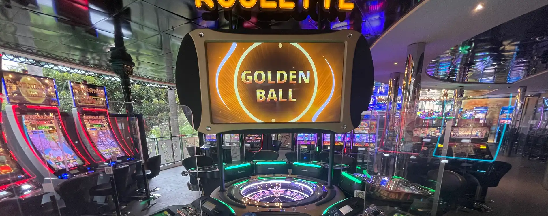 Machines a sous side Bet Lucky Number Golden Ball roulette electronique